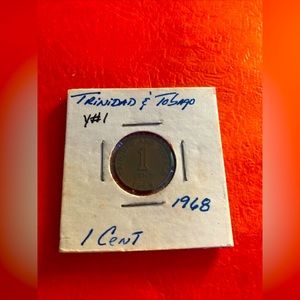 1968 1 cent Trinidad and Tobago Coin